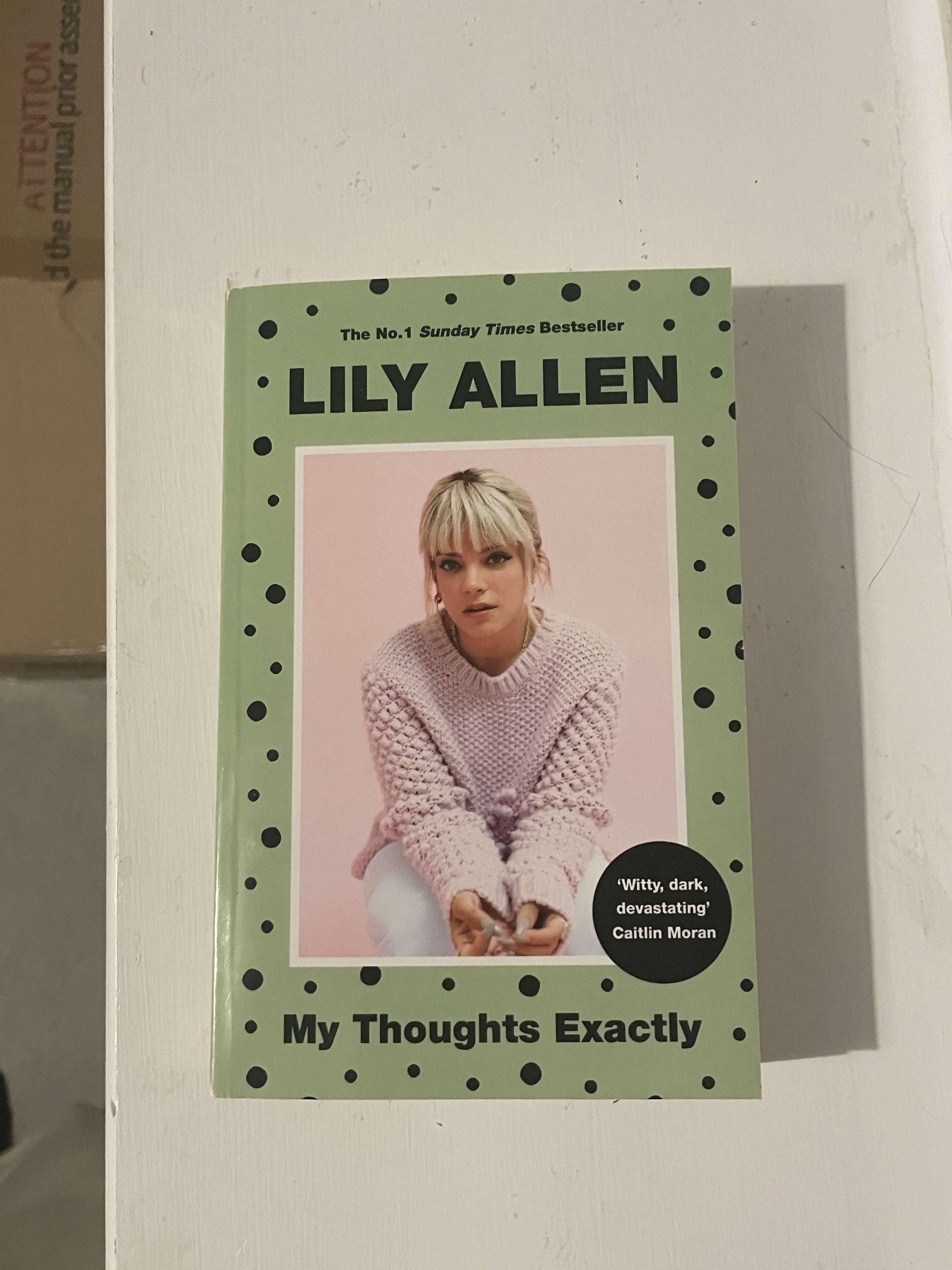 Lily Allen - my thoughts exactly